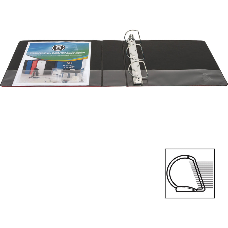 Business Source Slanted D-ring Binders - 33112