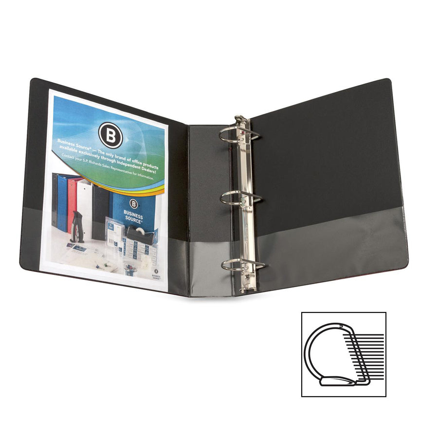 Business Source Slanted D-ring Binders - 33112