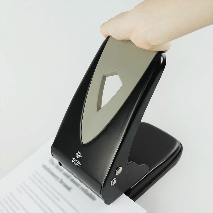 Business Source Two-hole Metal Punch - 62896