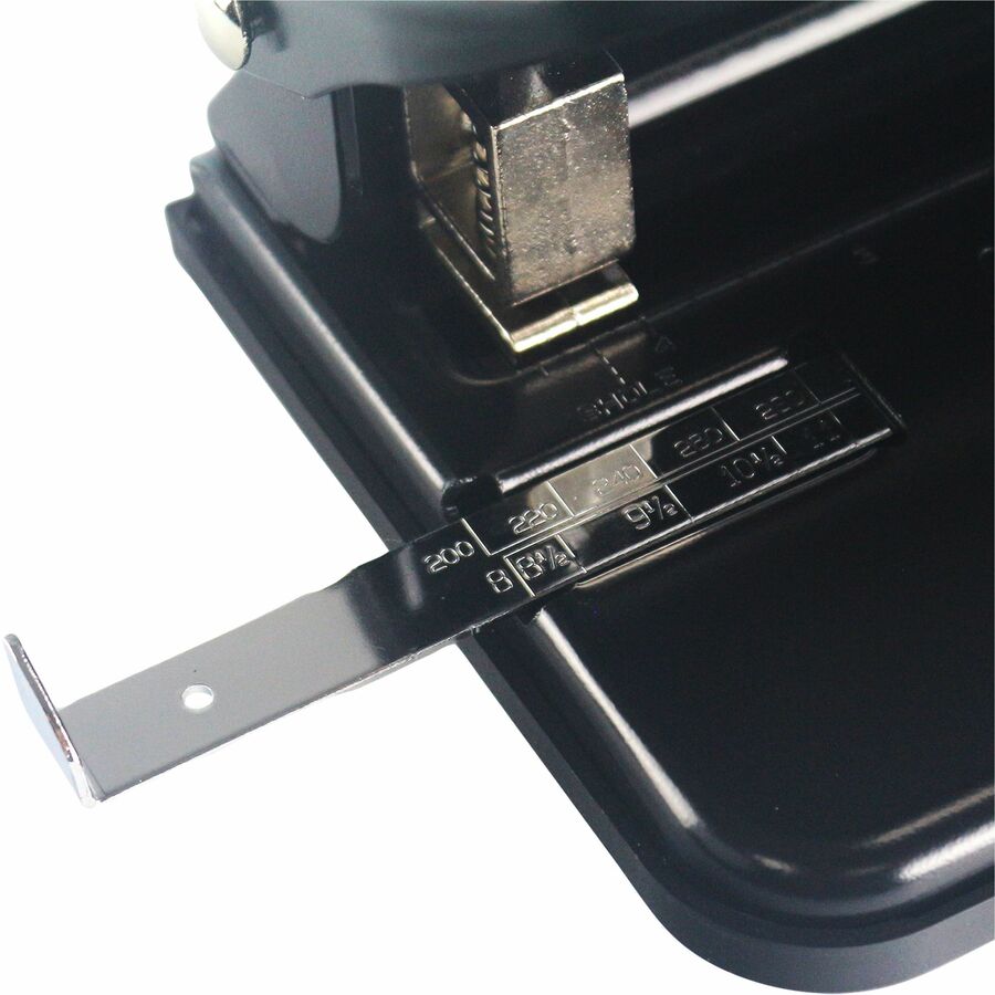 Business Source Three-hole Heavy-duty Punch - 62897