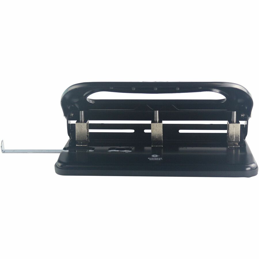 Business Source Three-hole Heavy-duty Punch - 62897