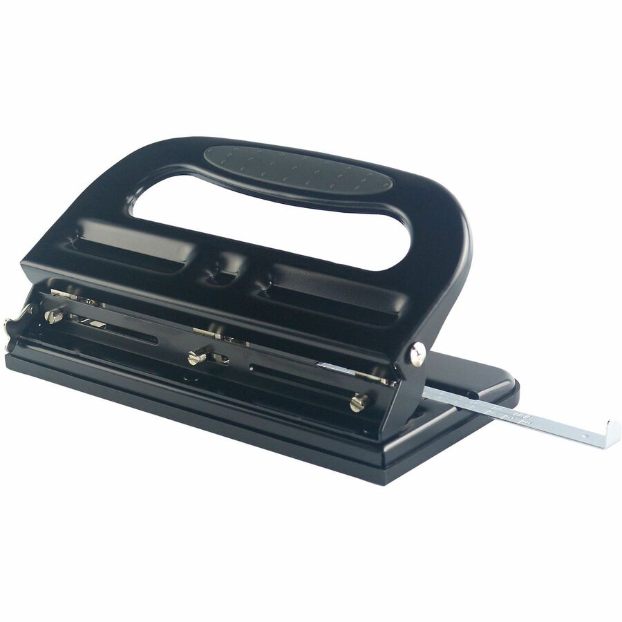 Business Source Three-hole Heavy-duty Punch - 62897