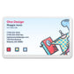 Business Source 5 mil Business Card Laminating Pouches - 20861
