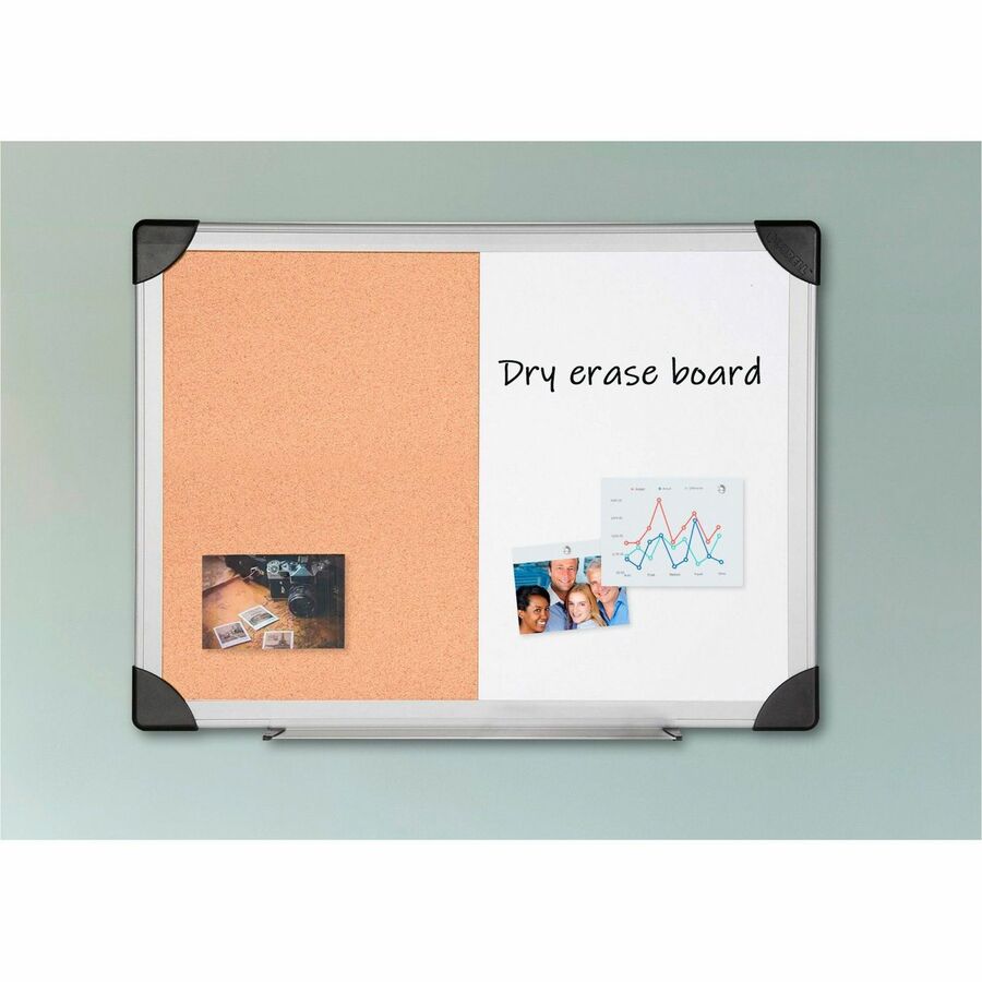 Lorell Combo Dry-Erase/Cork Board - 19290