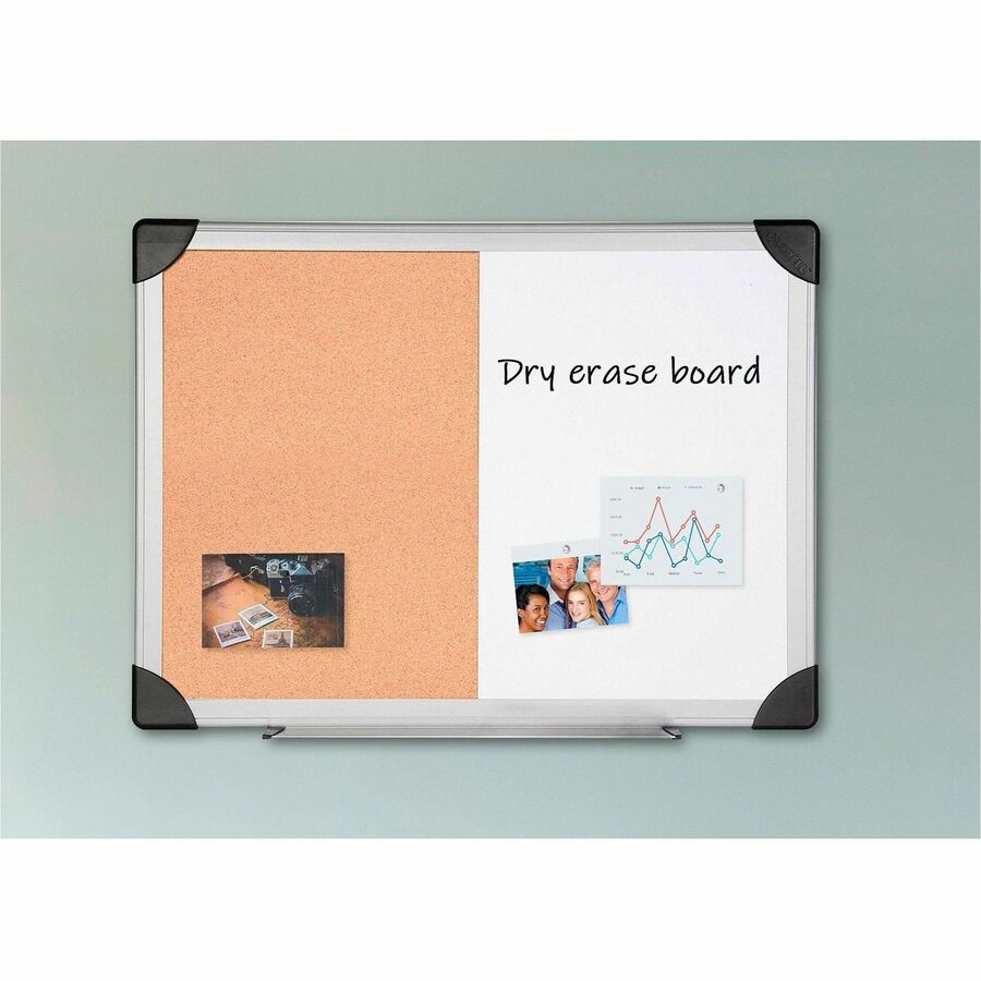 Lorell Combo Dry-Erase/Cork Board - 19290