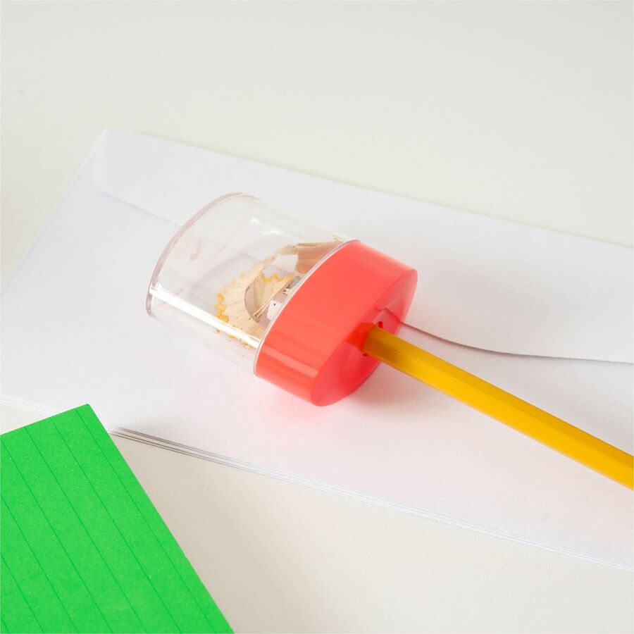 Integra Assorted Color Oval Plastic Sharpeners - 42850