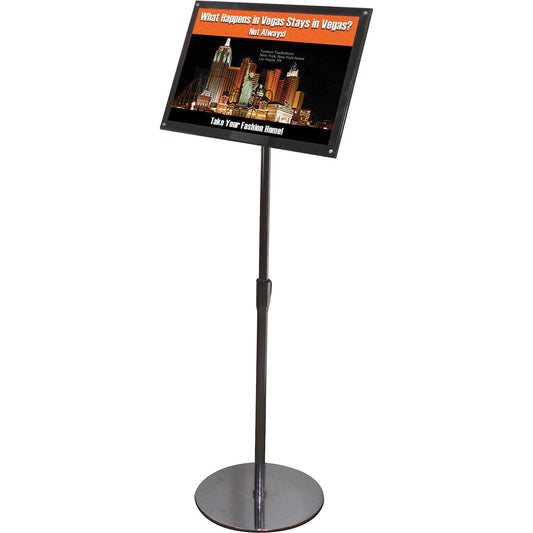 Deflecto Telescoping Sign Holder