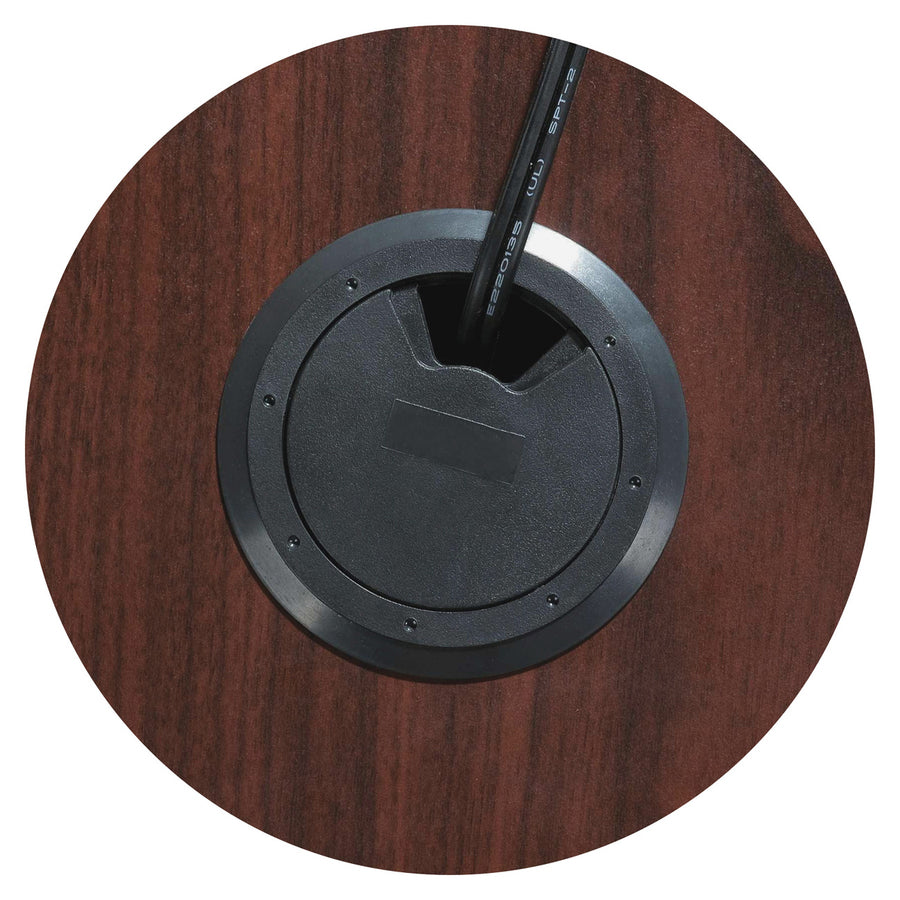 Lorell Essentials Series Left Corner Credenza - 69906