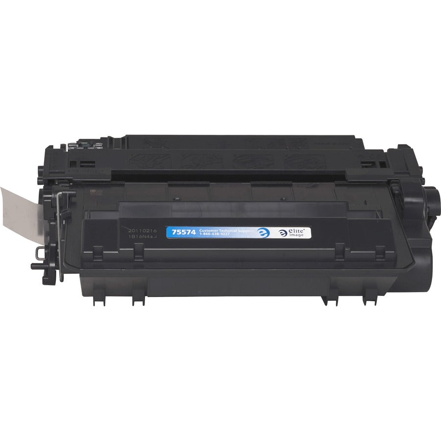 Elite Image Remanufactured Toner Cartridge - Alternative for HP 55X (CE255X) - 75574