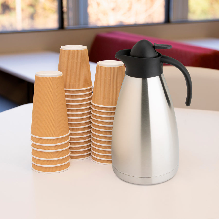 Genuine Joe Contemporary Design Vacuum Insulated Carafe - 11958