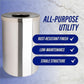 Genuine Joe 30 Gallon Stainless Steel Trash Receptacle - 58895
