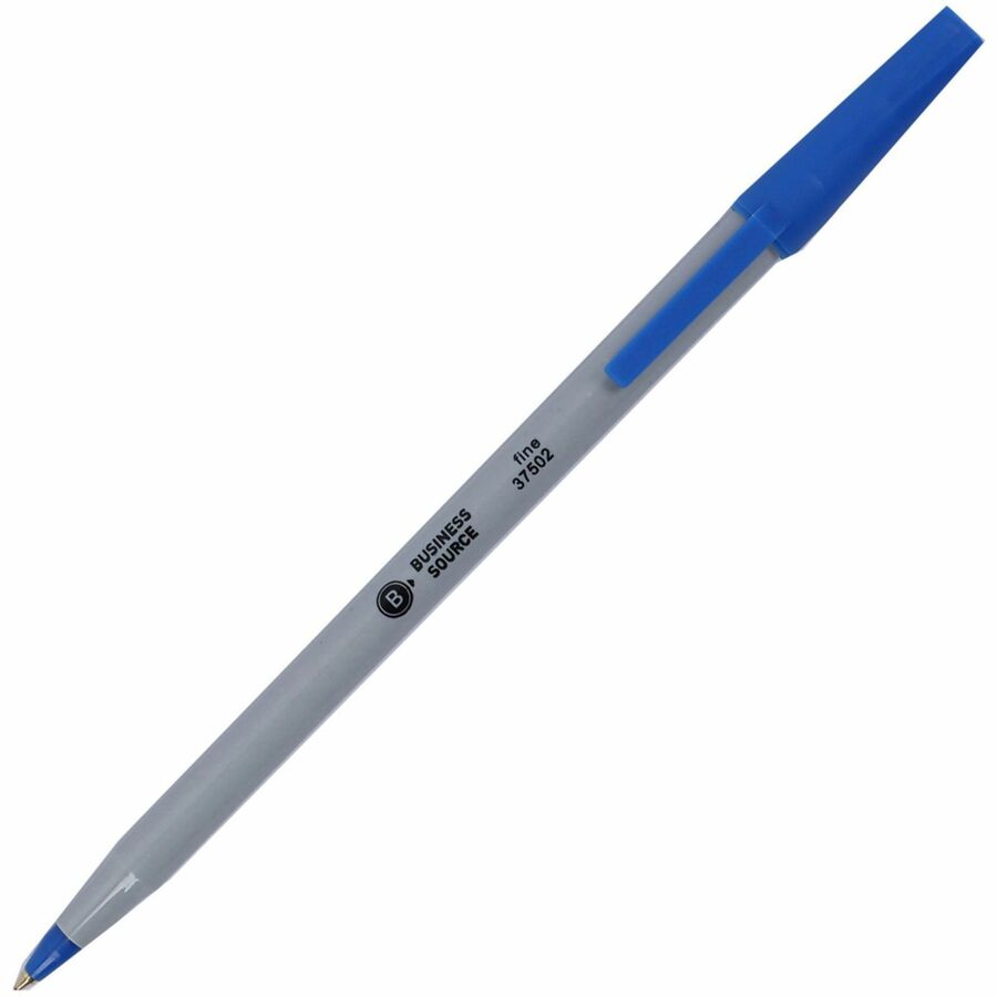 Business Source Fine Point Ballpoint Stick Pens - 37502