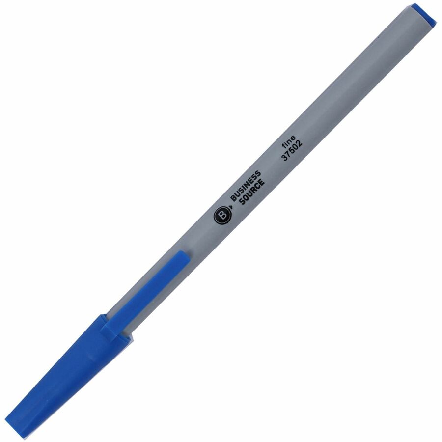 Business Source Fine Point Ballpoint Stick Pens - 37502
