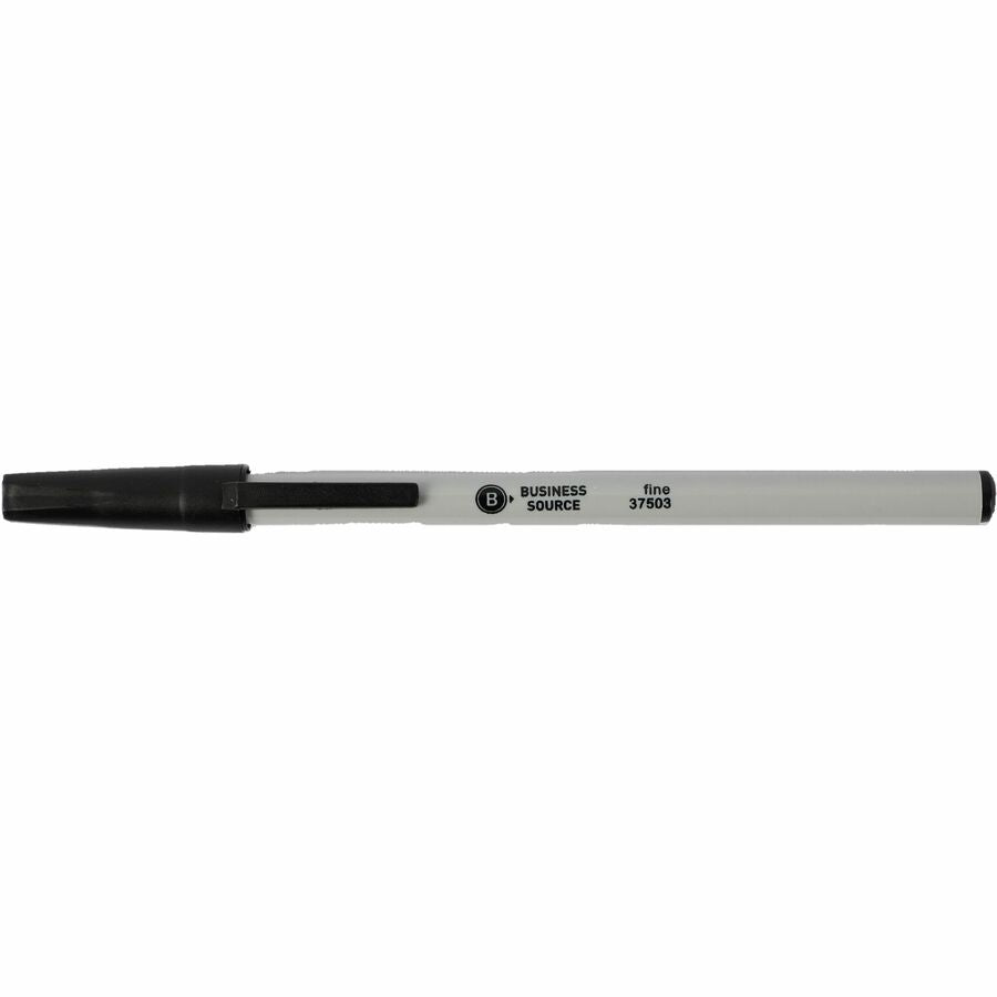 Business Source Fine Point Ballpoint Stick Pens - 37503