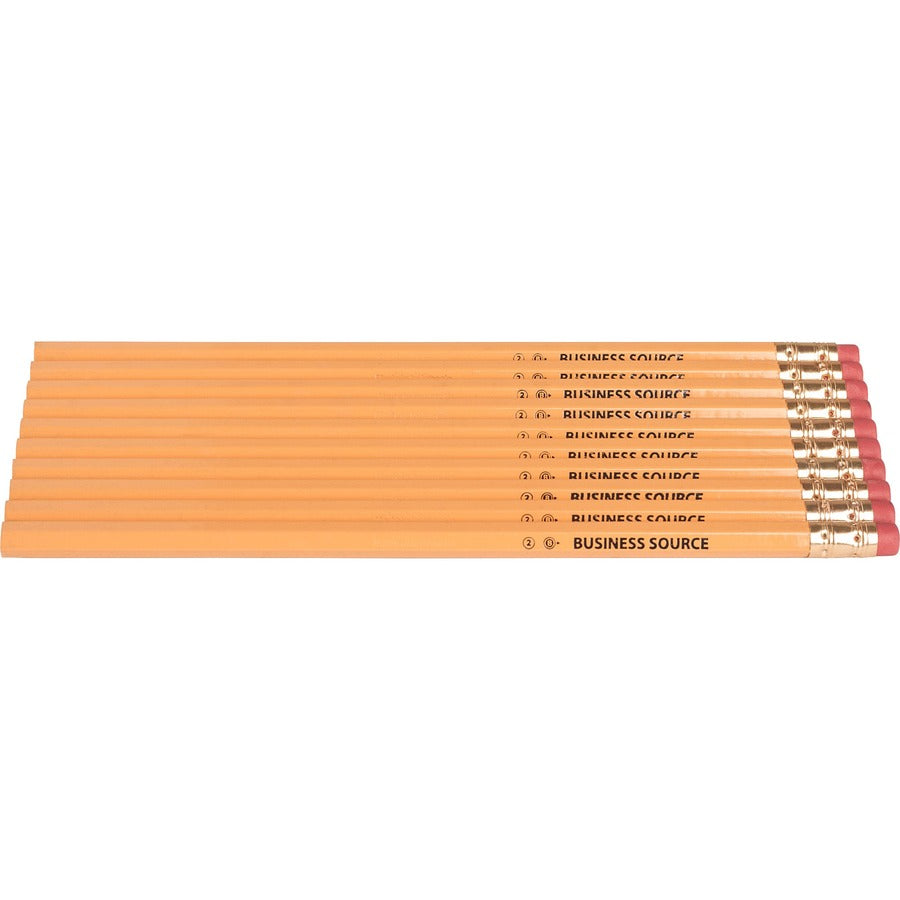 Business Source Woodcase No. 2 Pencils - 37507