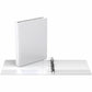 Davis Group Easyview Premium, Angle D Ring, Customizable, View Binder, (White, 1")