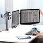 Fellowes Professional Series Depth Adjustable Dual Monitor Arm - 8041701