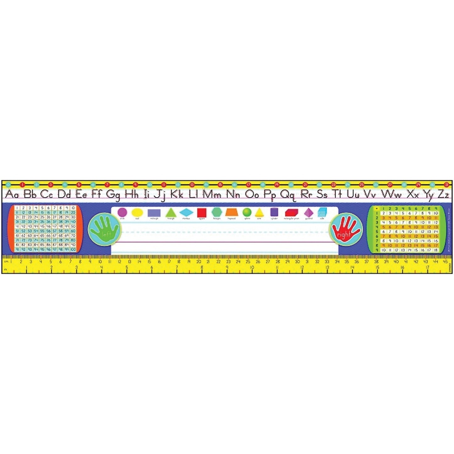 Trend Grades 2-3 Zaner-Bloser Desk Toppers Reference Name Plates