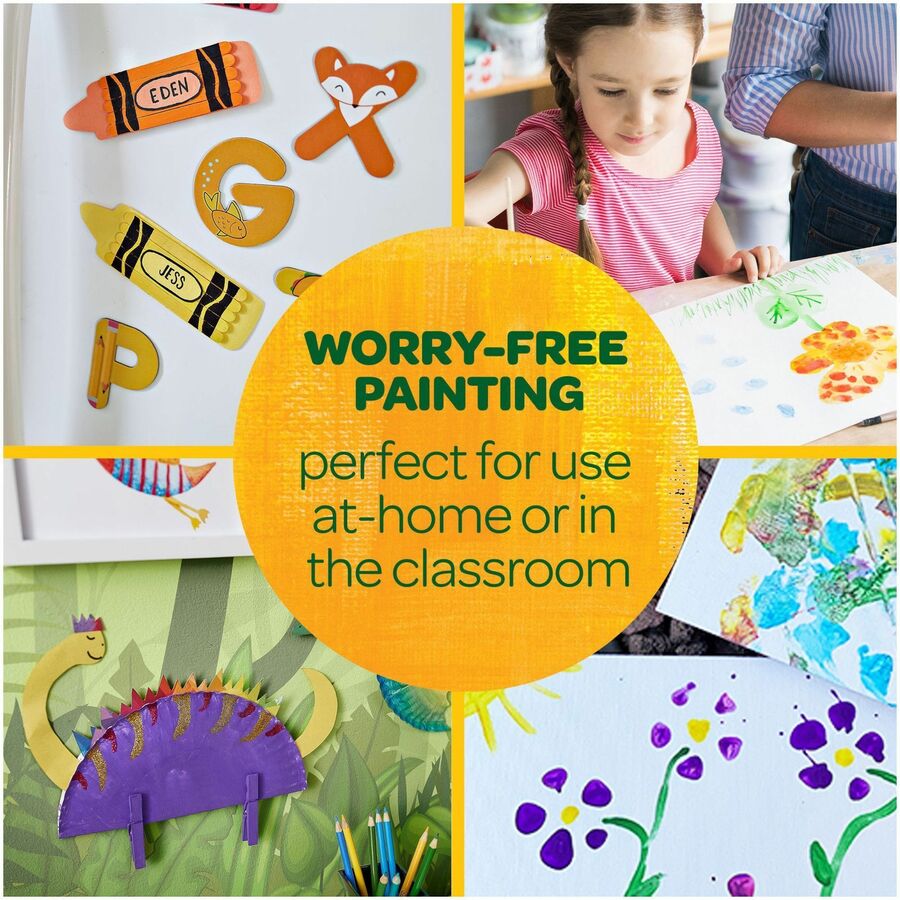 Crayola Washable Kids' Paint Set - 54-1204
