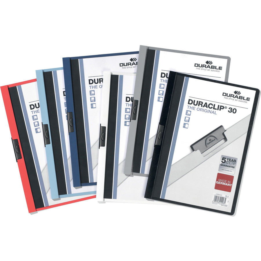 DURABLE DURACLIP Letter Report Cover - 220307
