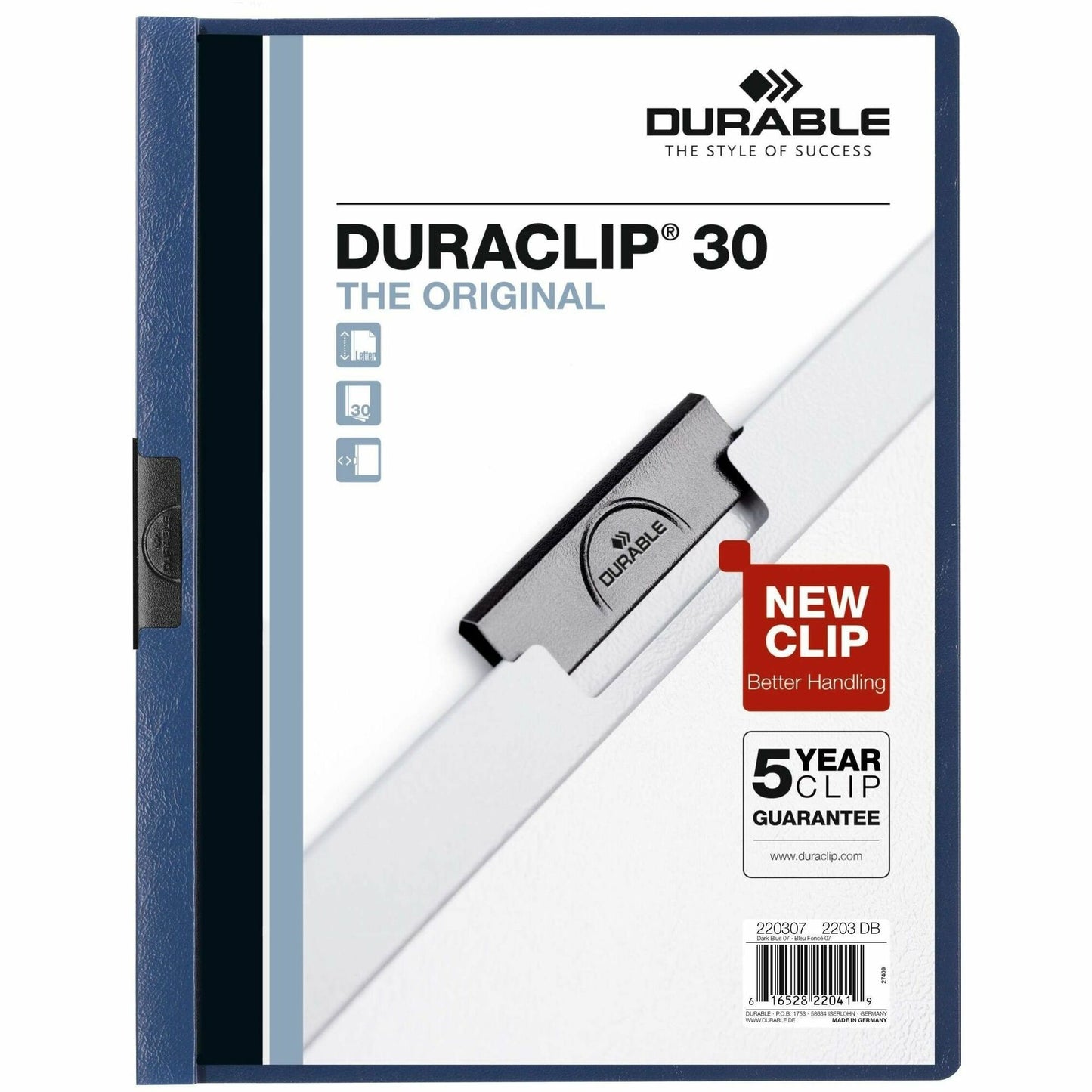 DURABLE DURACLIP Letter Report Cover