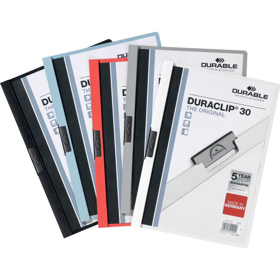 DURABLE DURACLIP Letter Report Cover - 220307