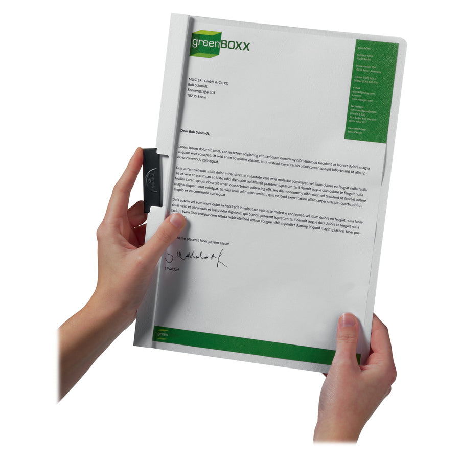 DURABLE DURACLIP Letter Report Cover - 220302
