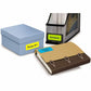 Avery High Visibility Removable ID Labels for Laser and Inkjet Printers, 1" x 2-5/8" - 06476