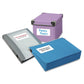 Avery White Multipurpose Labels Removable 2" x 4" - 06468