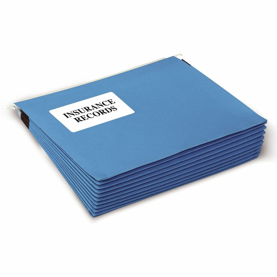 Avery White Multipurpose Labels Removable 2" x 4" - 06468