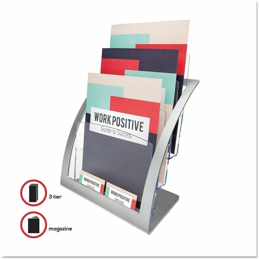 Deflecto Contemporary Literature Holder - 693745