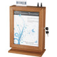 Safco Customizable Wood Suggestion Box - 4236CY