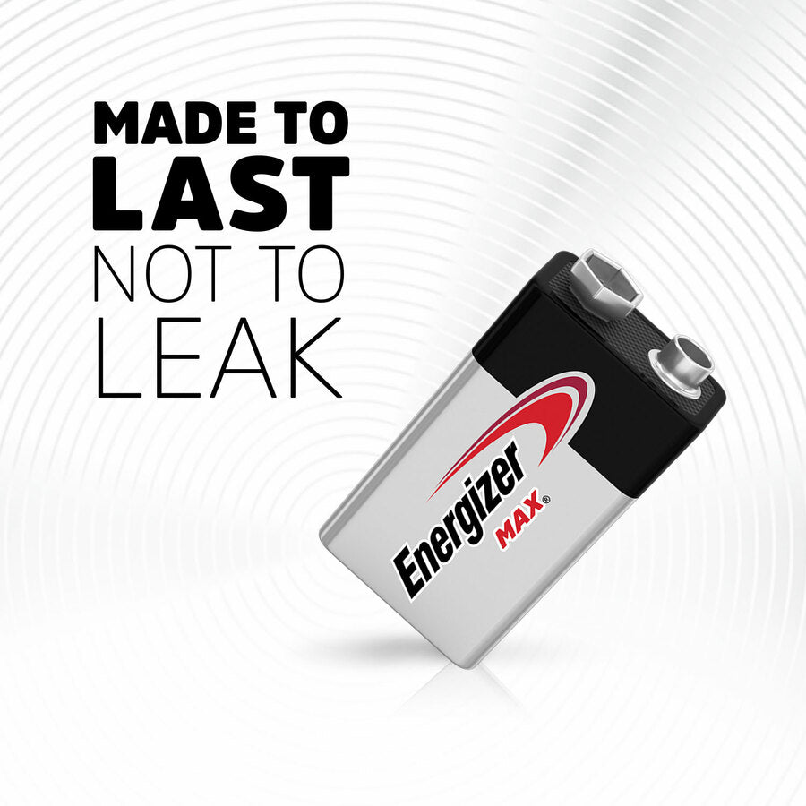 Energizer MAX Alkaline 9 Volt Batteries - 522BP4