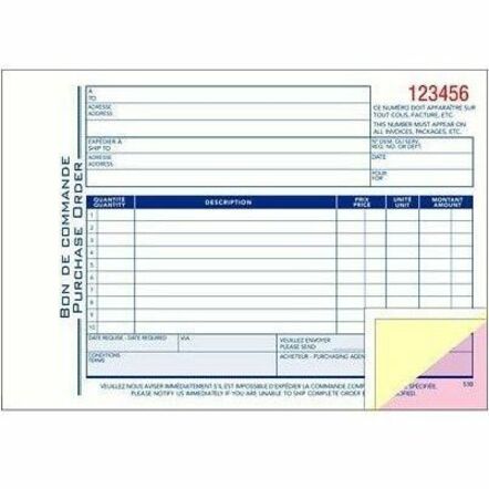 Adams Purchase Order Form - ATC53B