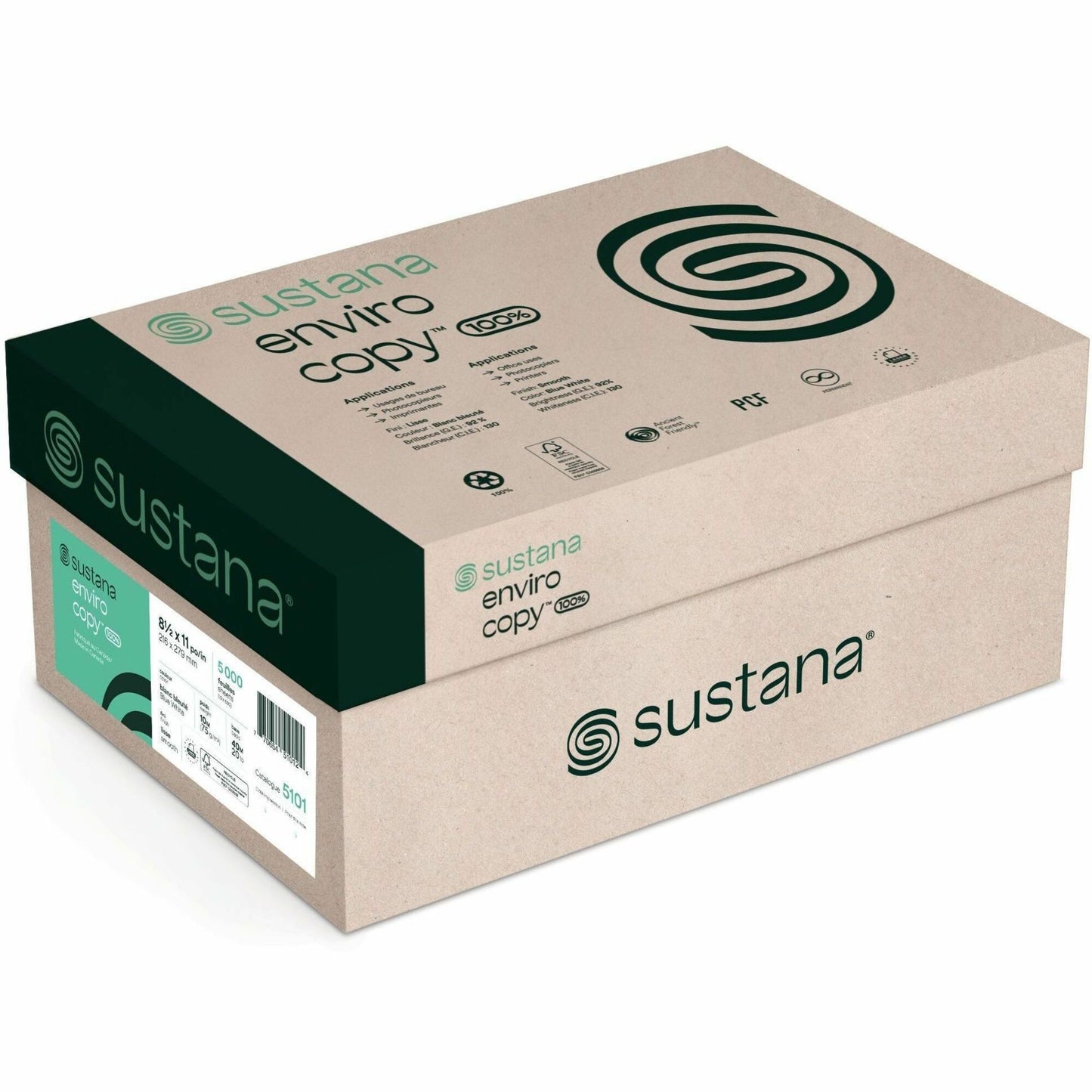 Sustana Multipurpose 100% Recycled Paper - White