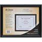St. James&reg; Certificate/Diploma/Document Frame, 8.5x11" , Milano Glossy Black, 83904 - 83904