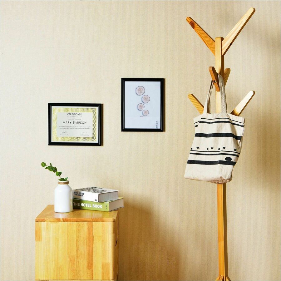 St. James&reg; Certificate/Diploma/Document Frame, 8.5x11" , Milano Glossy Black, 83904 - 83904