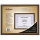 St. James&reg; Certificate/Diploma/Document Frame, 8.5x11" , Tuscan Cherry with Gold Trim, 83903 - 83903