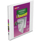 Avery&reg; Durable View Binder 1/2" , Slant D Rings, White