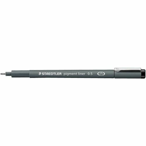 Staedtler Pigment Liner 308 A607-9 Porous Point Pen