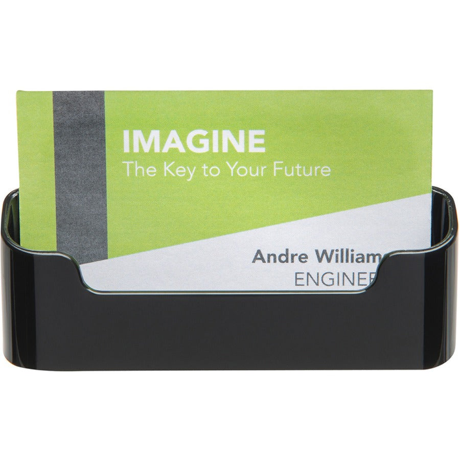 Deflecto Single Business Card Holder - 90104