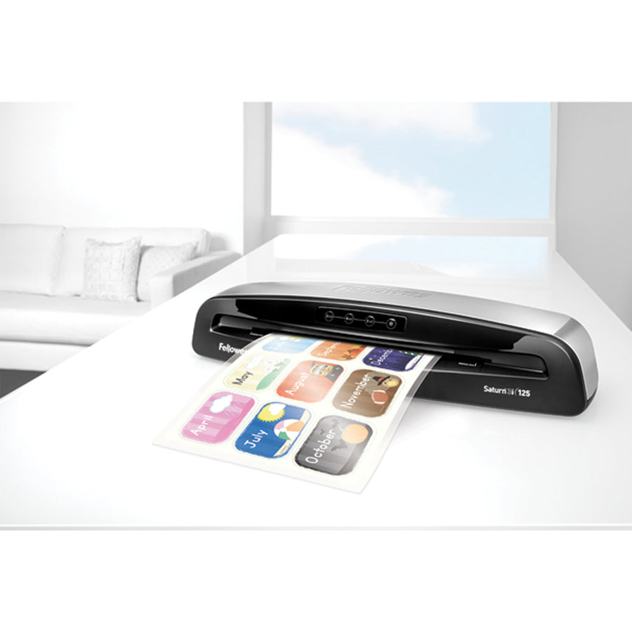 Fellowes Callisto&trade; 125 Laminator with Pouch Starter Kit - 5729101