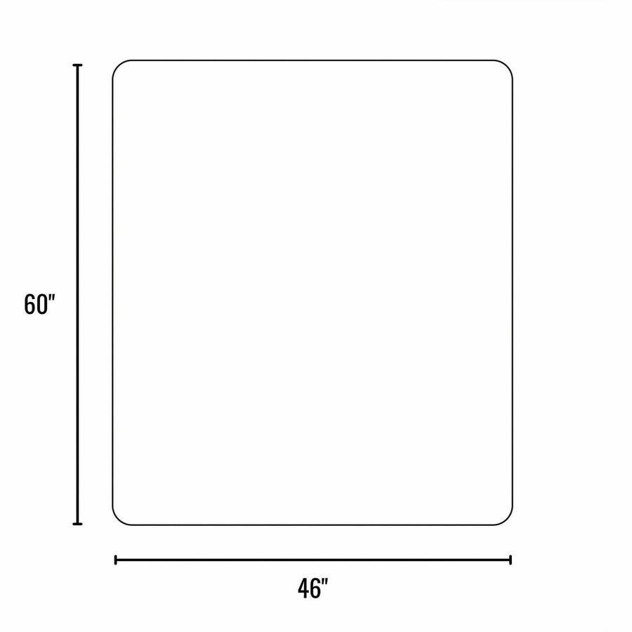 ES ROBBINS High-Pile Carpet Chair Mat - 124377