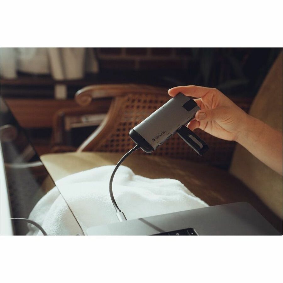 Microban 32GB Store 'n' Go V3 USB 3.2 Gen 1 Flash Drive - Gray - 49173