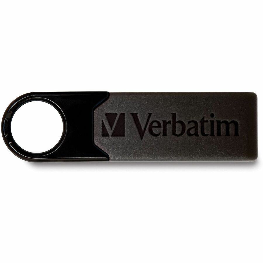 Verbatim 16GB Micro Plus USB Flash Drive - Black - 97764