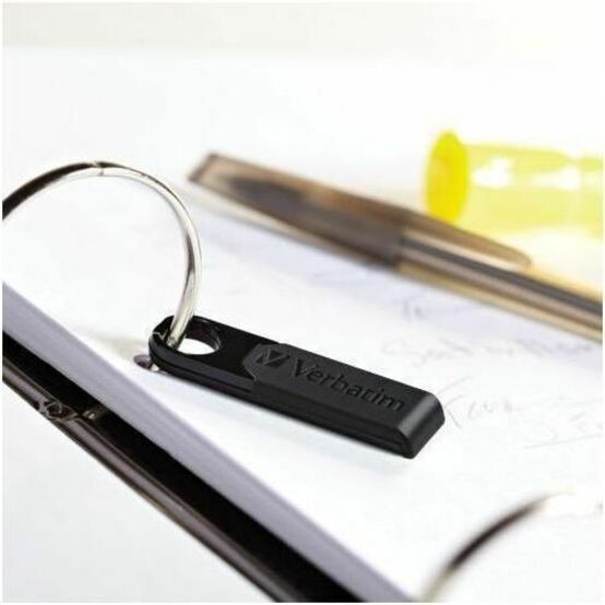 Verbatim 16GB Micro Plus USB Flash Drive - Black - 97764