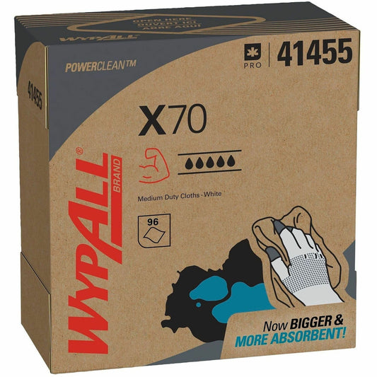 Wypall PowerClean X70 Medium Duty Cloths - Pop-Up Box
