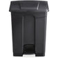 Safco Plastic Step-on Waste Receptacle - 9922BL