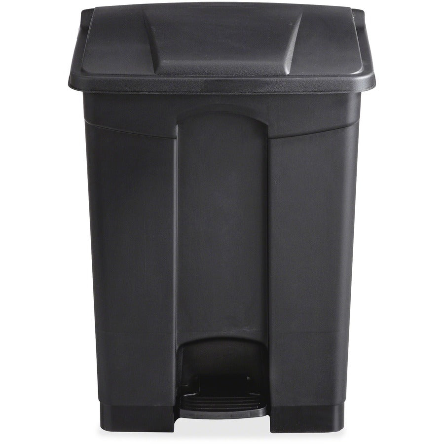 Safco Plastic Step-on Waste Receptacle - 9922BL