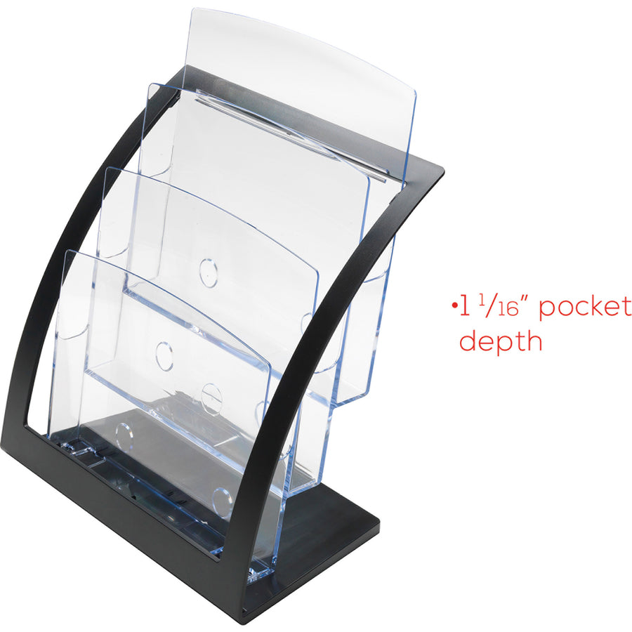 Deflecto Contemporary Literature Holder - 693704